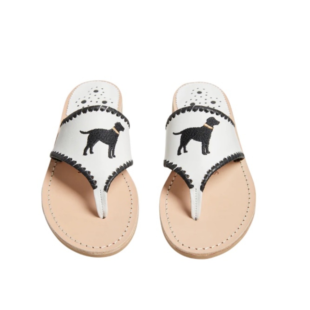 Black Lab Jack Rogers Sandal